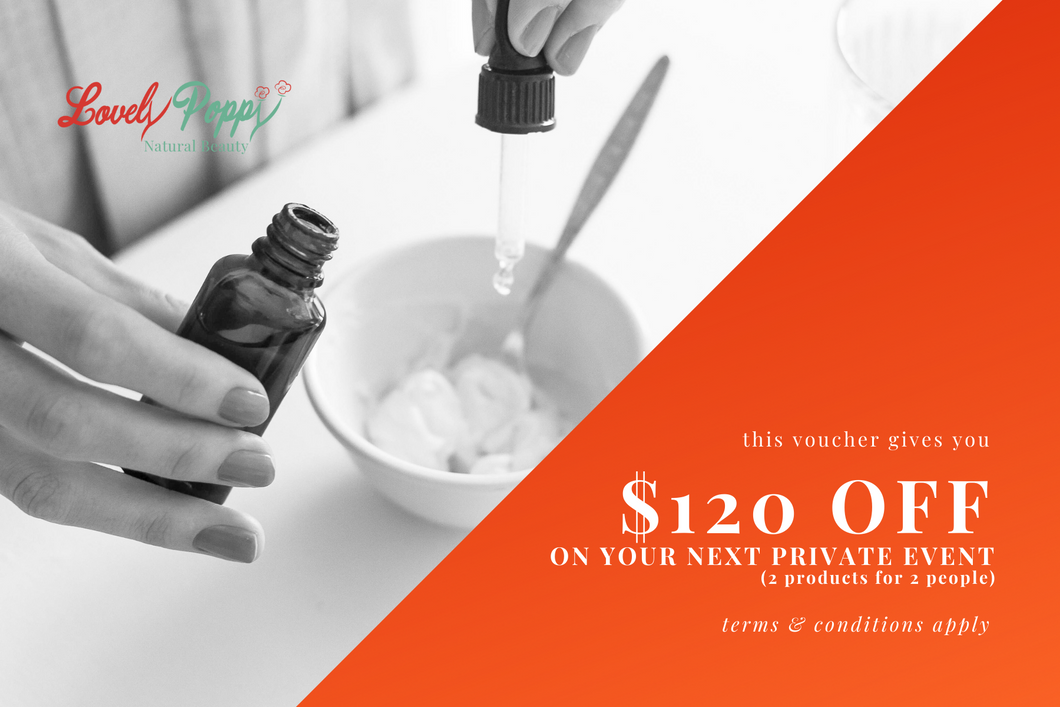 Gift Certificate for a Private Mother-Daughter Beauty Workshop